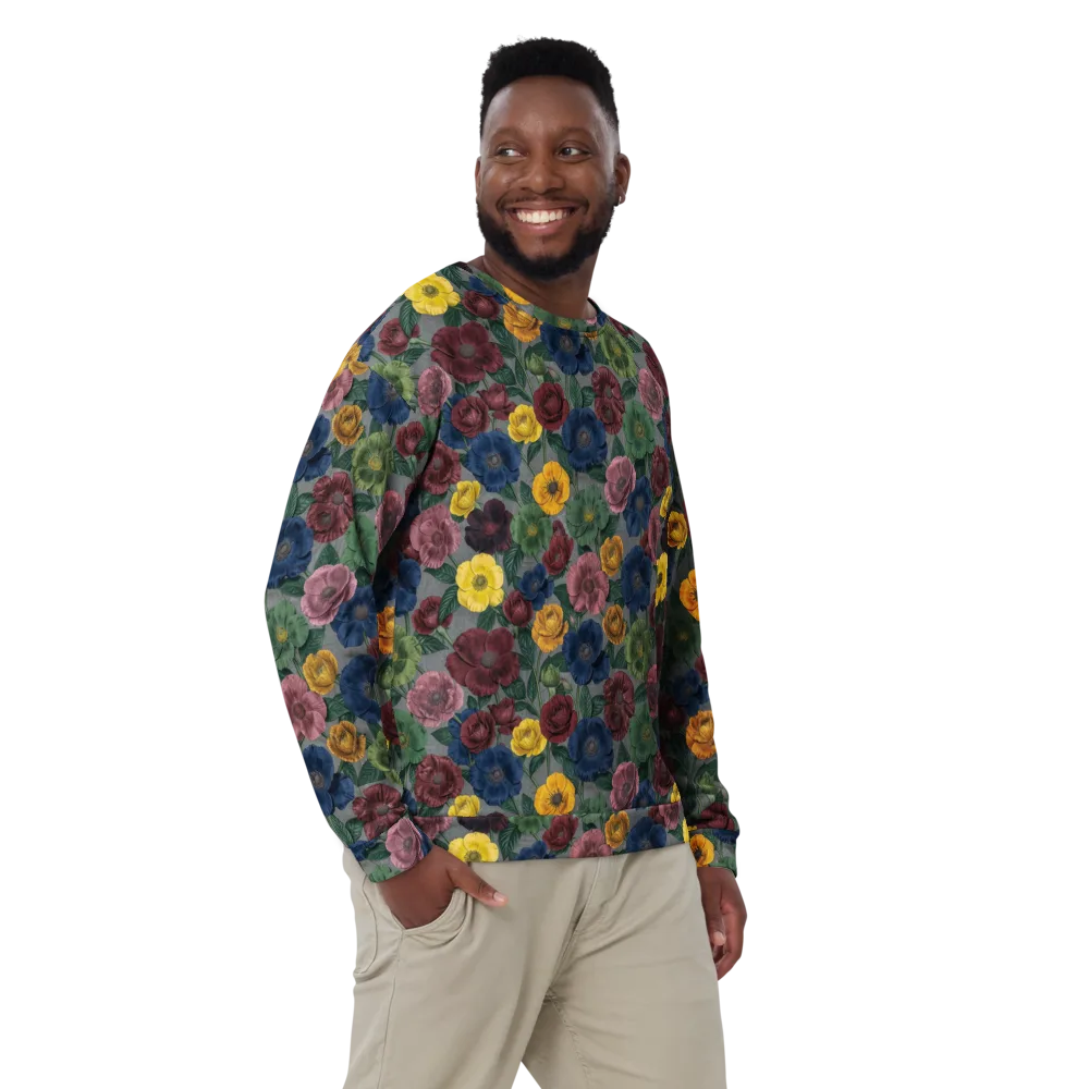 Sable Petals on Sweatshirt — Front
