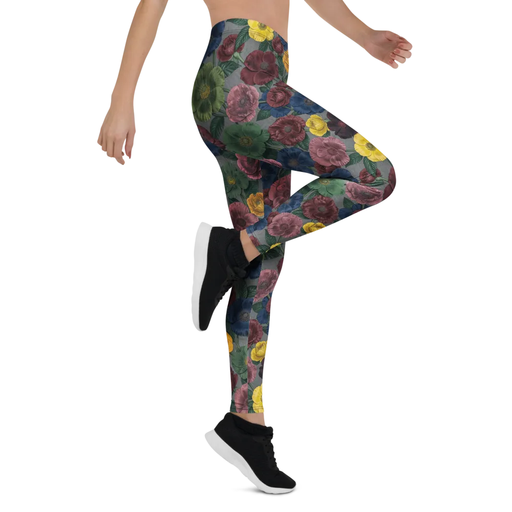 Sable Petals on Leggings — Right