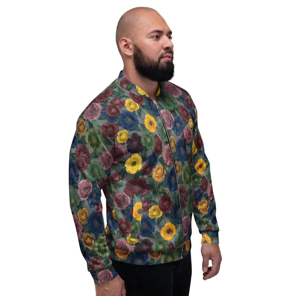 Sable Petals on Bomber Jacket — Right
