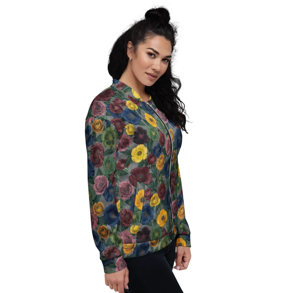 Sable Petals on Bomber Jacket — Right