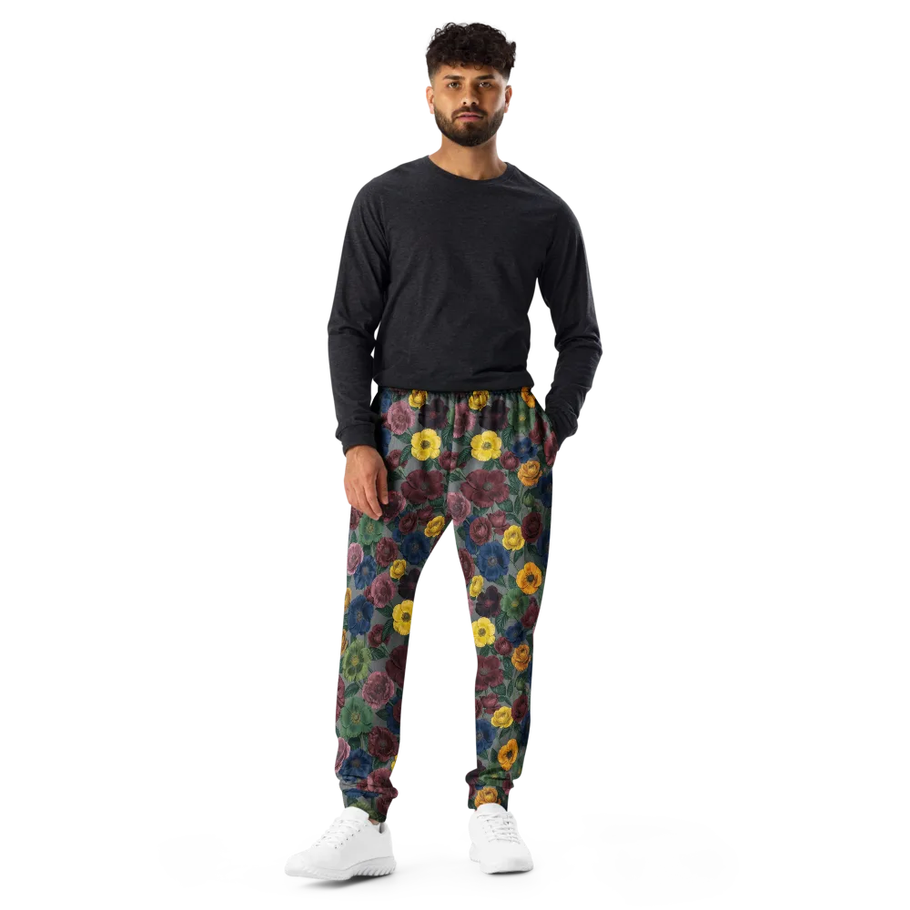 Sable Petals on Men's Joggers — Front