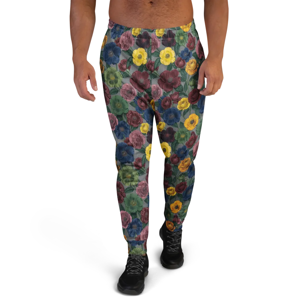 Sable Petals on Men's Joggers — Front