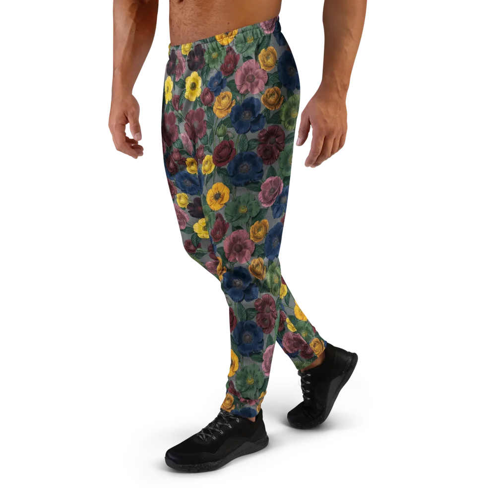 Sable Petals on Men's Joggers — Left