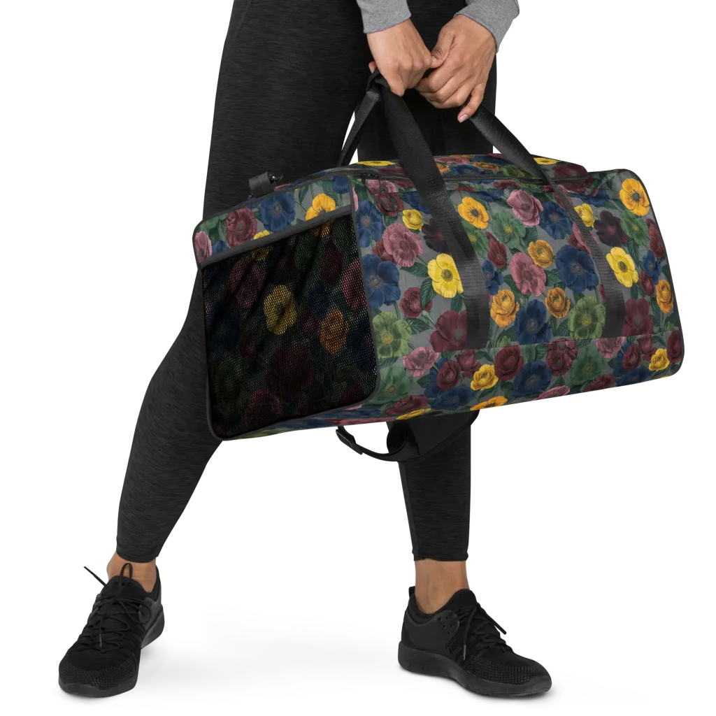 Sable Petals on Duffle Bag — Right Front