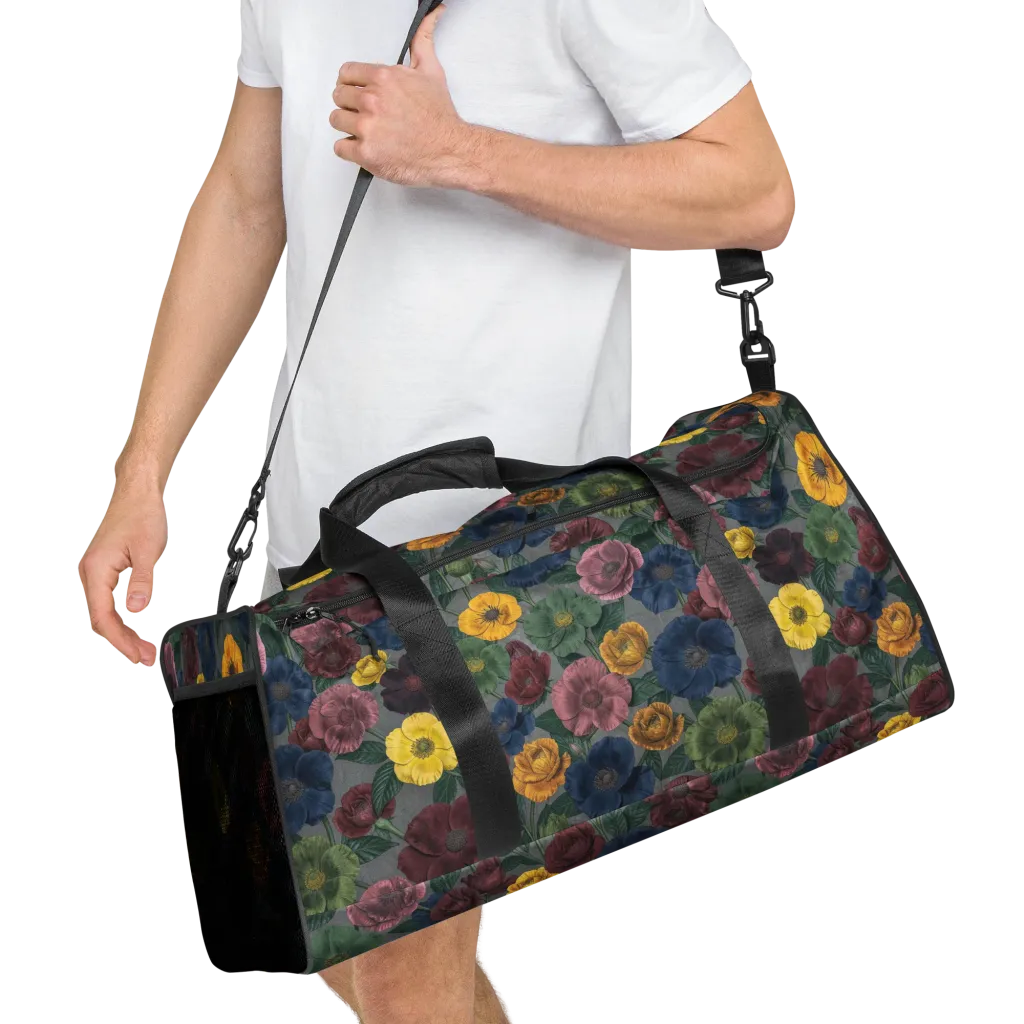 Sable Petals on Duffle Bag — Right Front