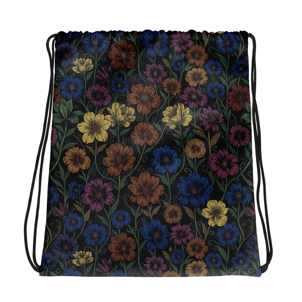 Nocturne Meadow on Drawstring Bag — Photo