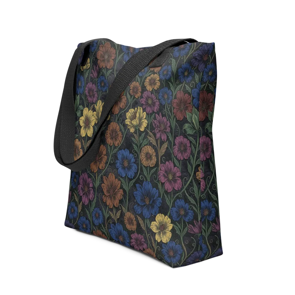 Nocturne Meadow on Tote Bag — Front