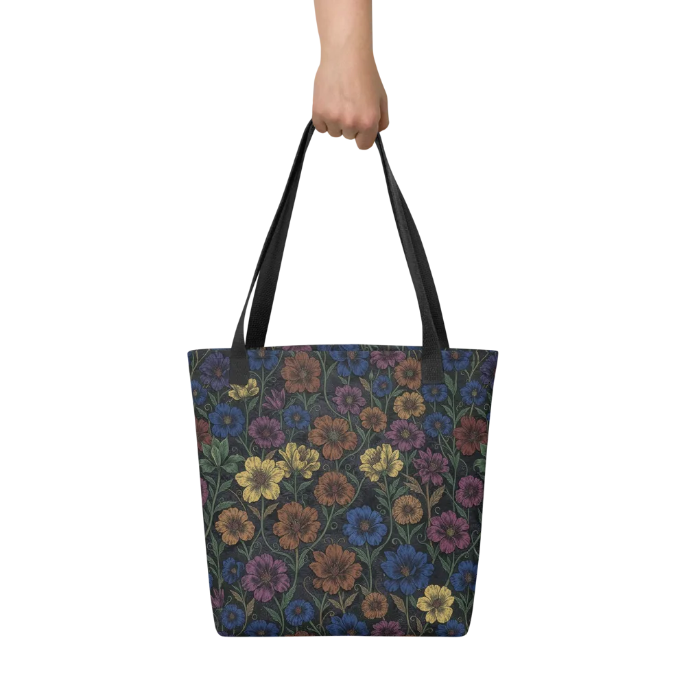 Nocturne Meadow on Tote Bag — Front