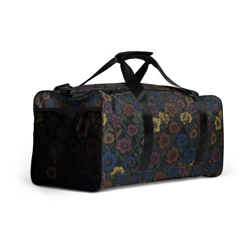 Nocturne Meadow on Duffle Bag — Right Front