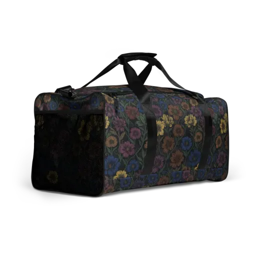 Nocturne Meadow on a Duffle Bag