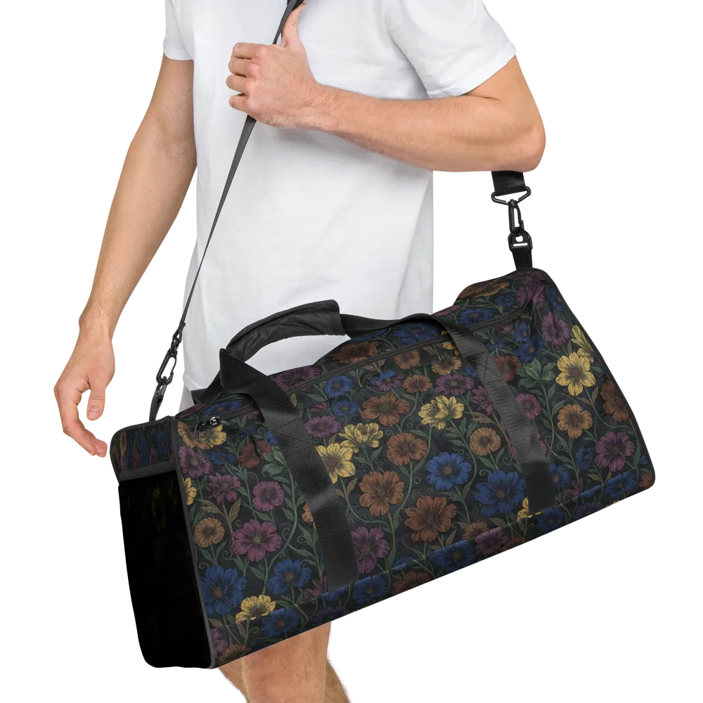 Nocturne Meadow on Duffle Bag — Right Front