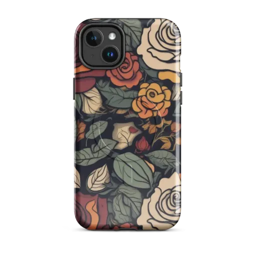 Midnight Rose Garden on a MagSafe Tough Case for iPhone®