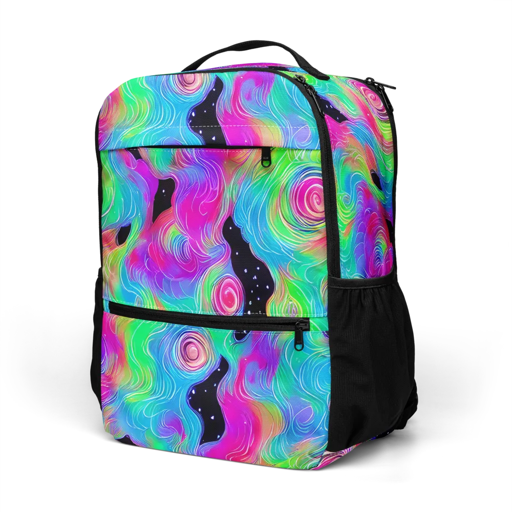 Vivid Infinity on Utility Backpack — Left Front
