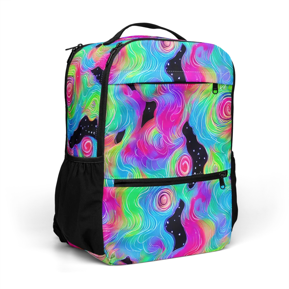 Vivid Infinity on Utility Backpack — Right Front