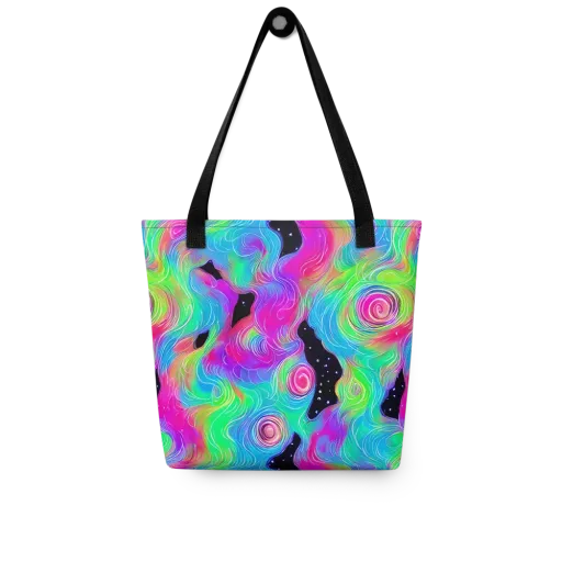 Vivid Infinity on a Tote Bag