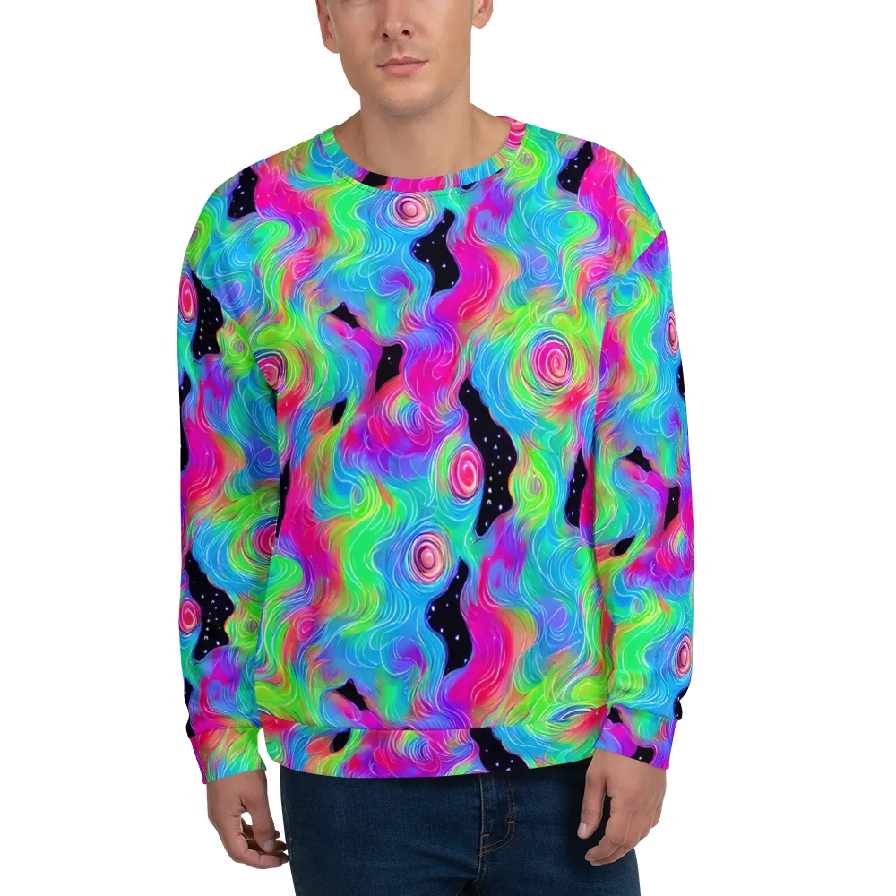 Vivid Infinity on Sweatshirt — Front
