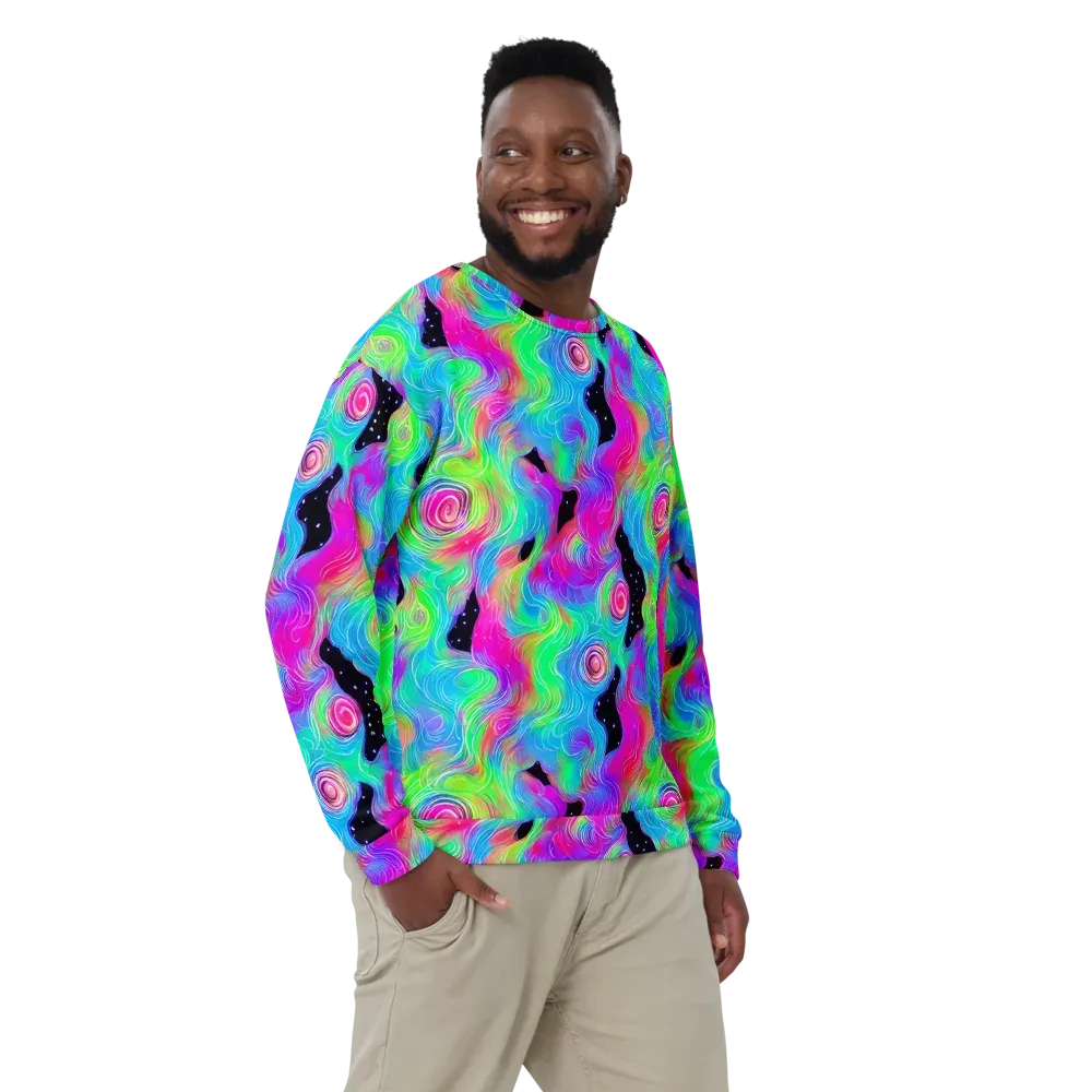 Vivid Infinity on Sweatshirt — Front