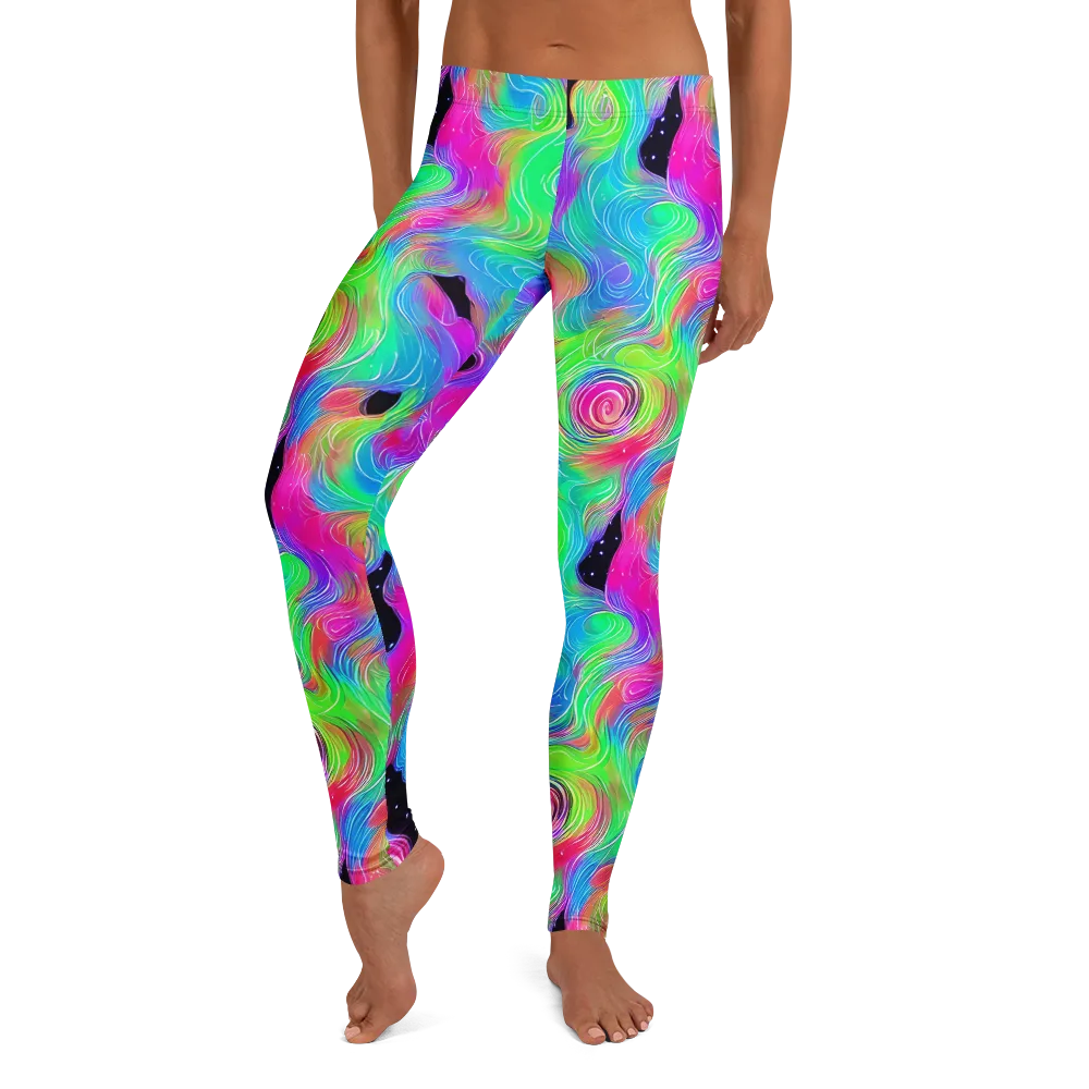 Vivid Infinity on Leggings — Front