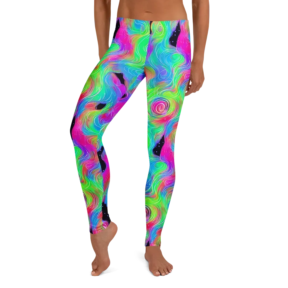 Vivid Infinity on Leggings — Front