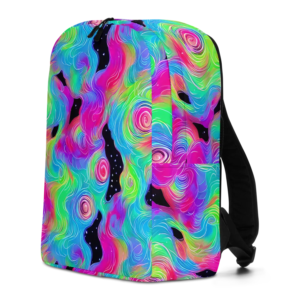 Vivid Infinity on Minimalist Backpack — Left