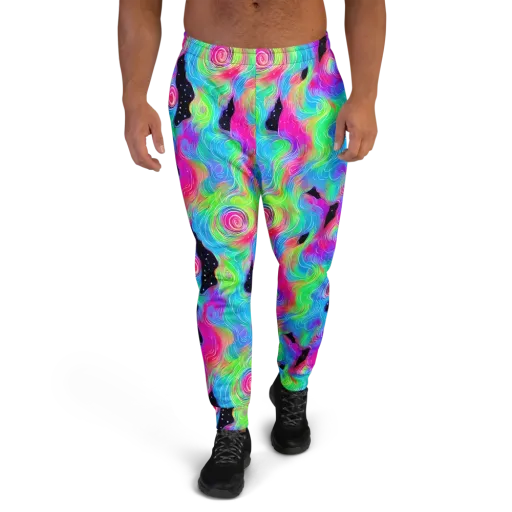 Vivid Infinity on a Men's Joggers