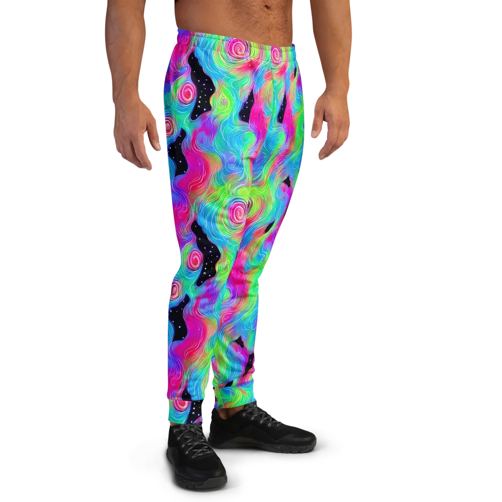Vivid Infinity on Men's Joggers — Right