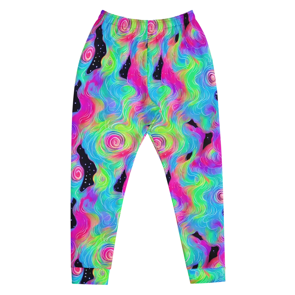 Vivid Infinity on Men's Joggers — Front