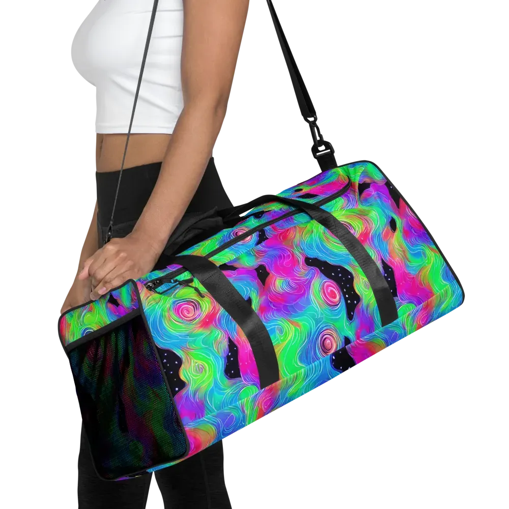 Vivid Infinity on Duffle Bag — Front