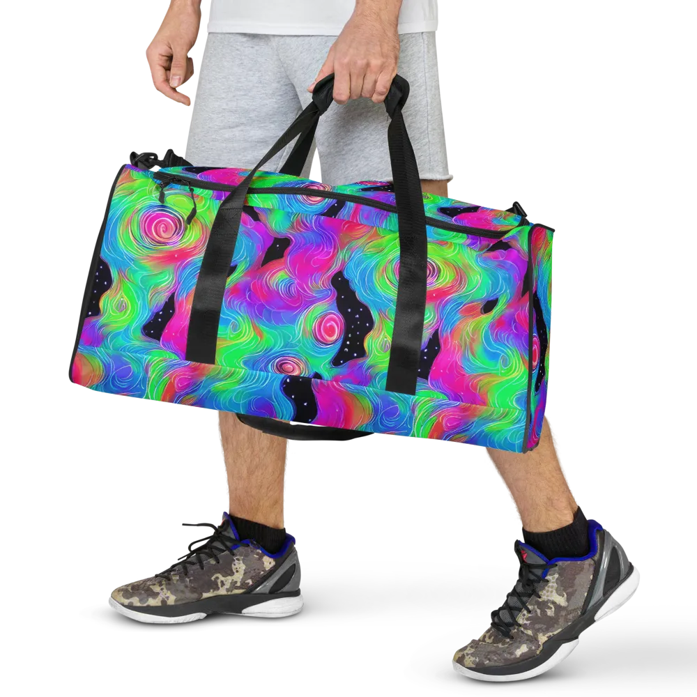 Vivid Infinity on Duffle Bag — Front