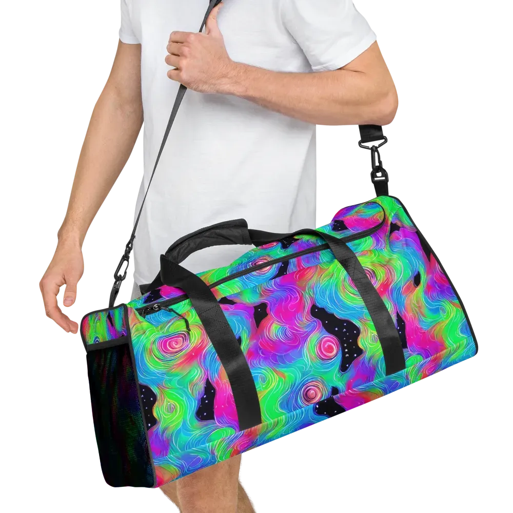 Vivid Infinity on Duffle Bag — Right Front