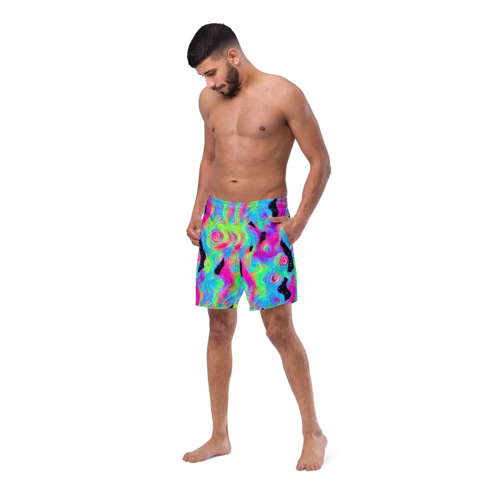 Vivid Infinity on Swim Trunks — Left Front