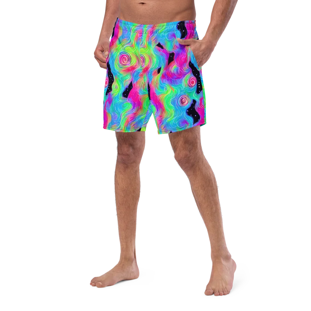 Vivid Infinity on Swim Trunks — Left Front