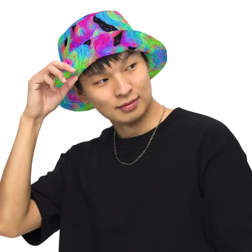 Vivid Infinity on a Reversible Bucket Hat