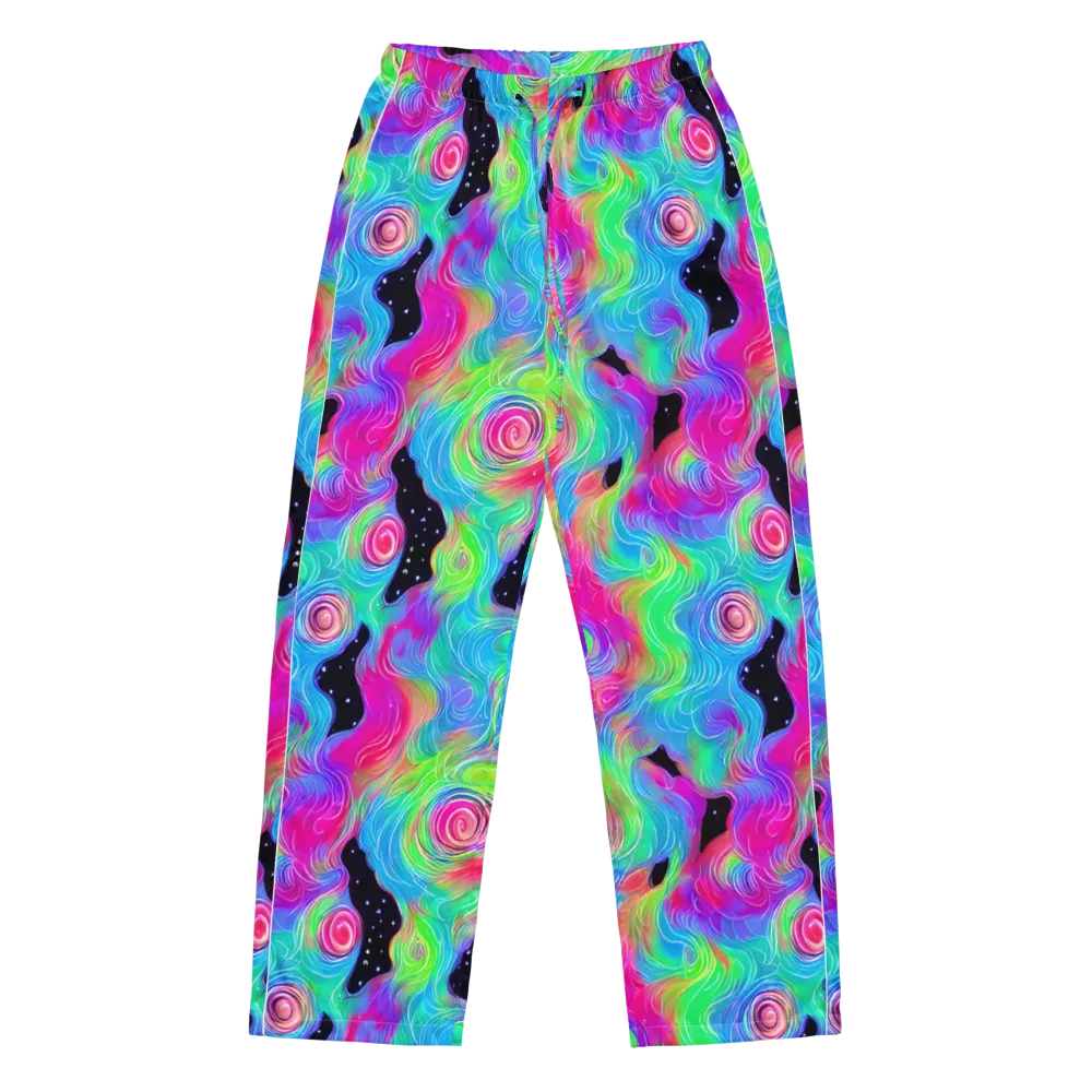 Vivid Infinity on Women's Pajama Pants — Front