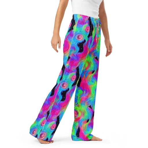 Vivid Infinity on a Women's Pajama Pants