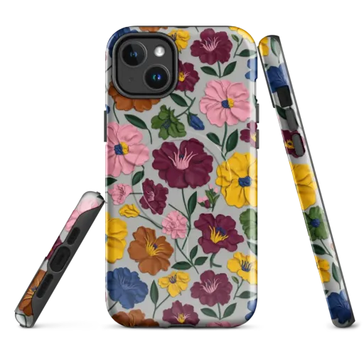 Blooming Mosaic on a MagSafe Tough Case for iPhone®