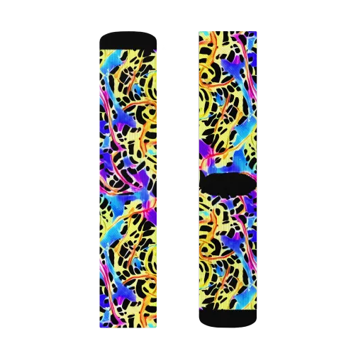 Ultraviolet Roar on a Socks