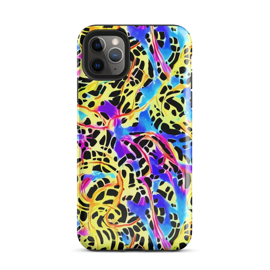 Ultraviolet Roar on Tough Case for iPhone® — Front