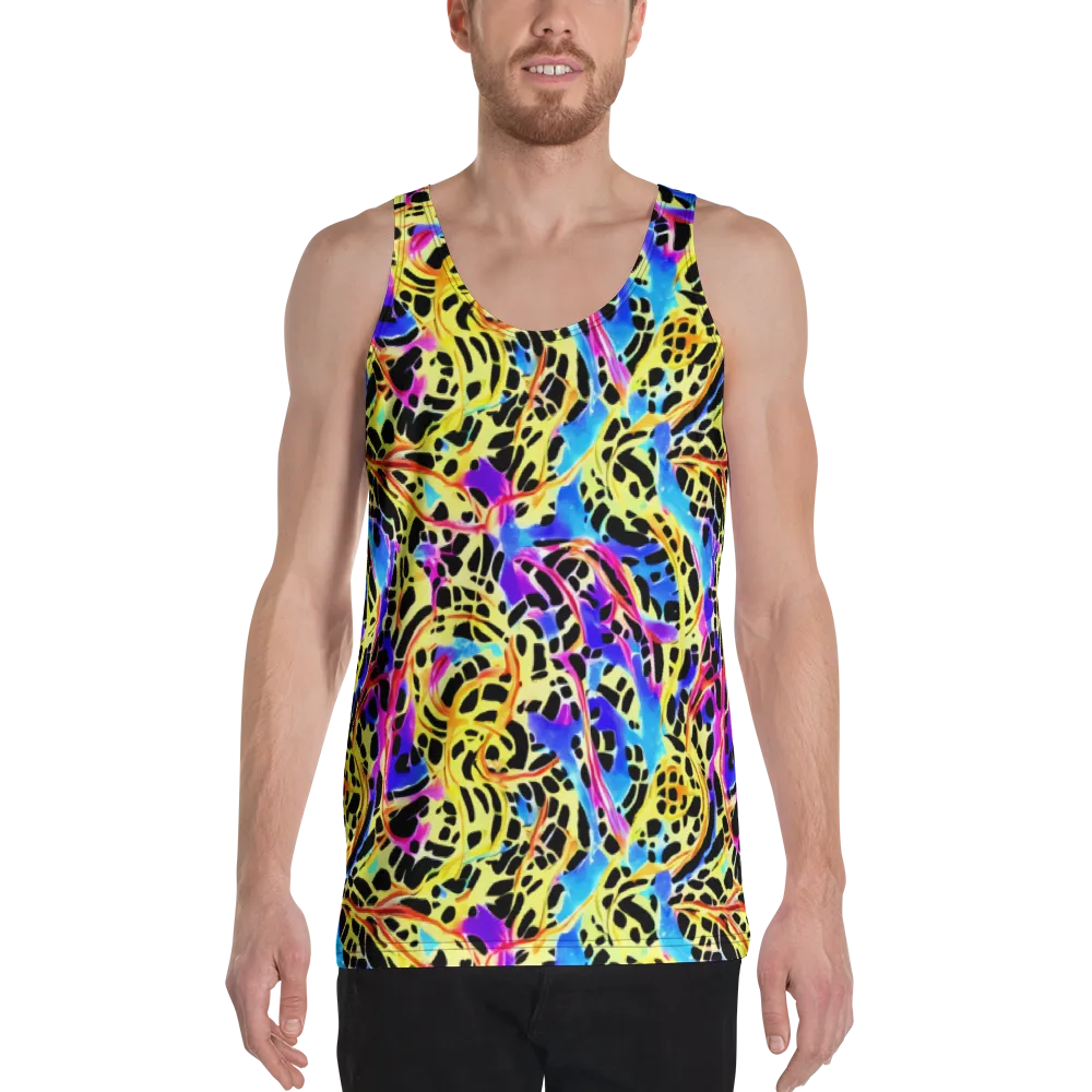Ultraviolet Roar on Men's Tank Top — Front