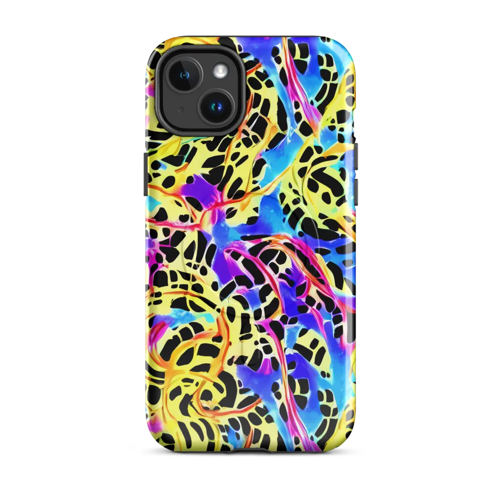 Ultraviolet Roar on MagSafe Tough Case for iPhone® — Front