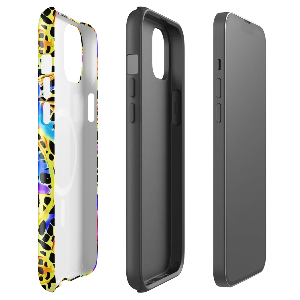 Ultraviolet Roar on MagSafe Tough Case for iPhone® — Front