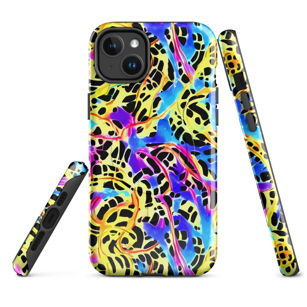 Ultraviolet Roar on MagSafe Tough Case for iPhone® — Front