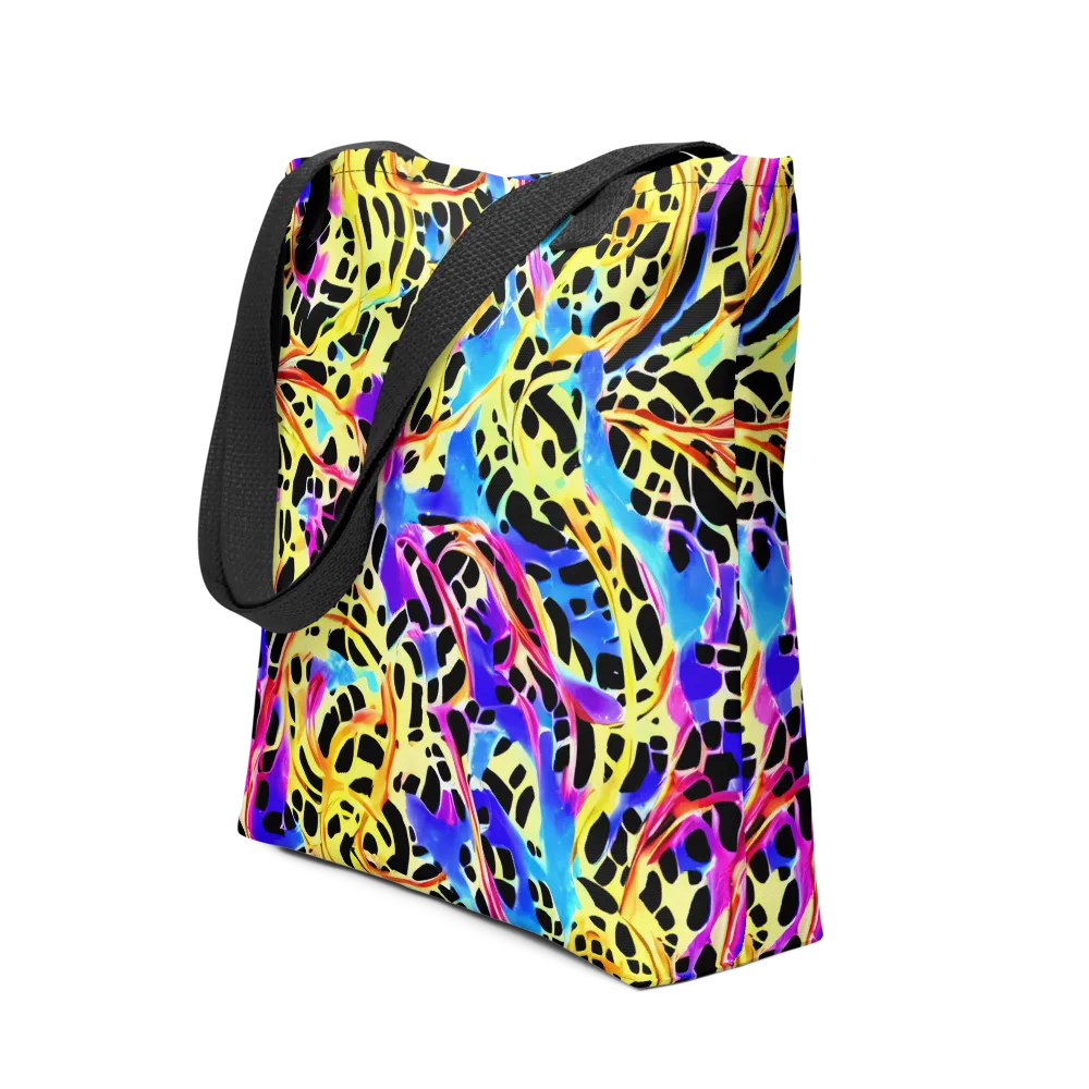 Ultraviolet Roar on Tote Bag — Front
