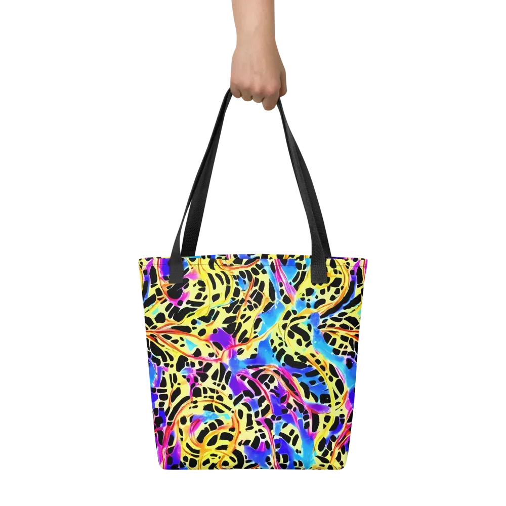 Ultraviolet Roar on Tote Bag — Front