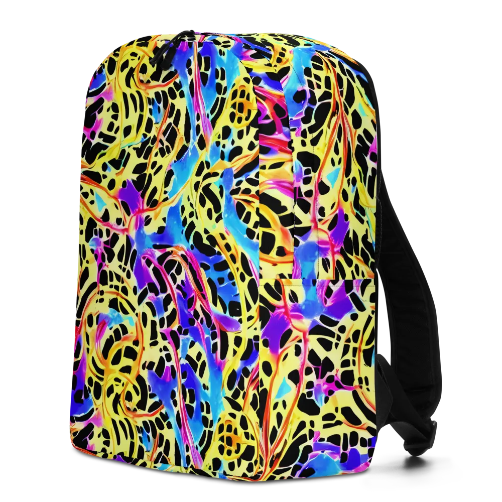 Ultraviolet Roar on Minimalist Backpack — Left