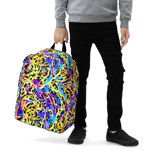 Ultraviolet Roar on a Minimalist Backpack