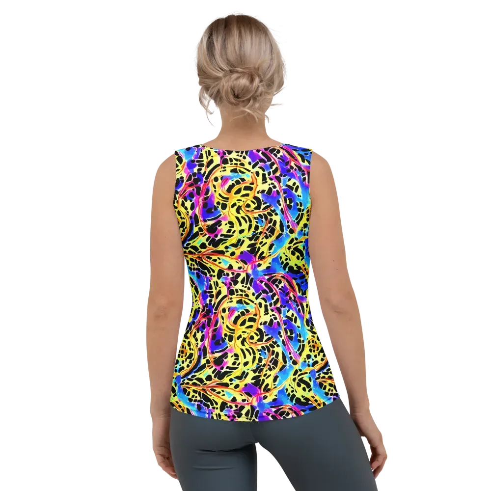Ultraviolet Roar on Women's Tank Top — Back
