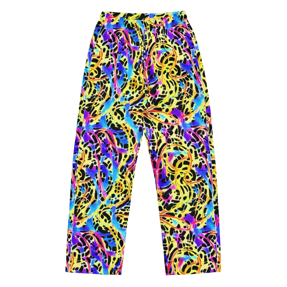 Ultraviolet Roar on Women's Pajama Pants — Front