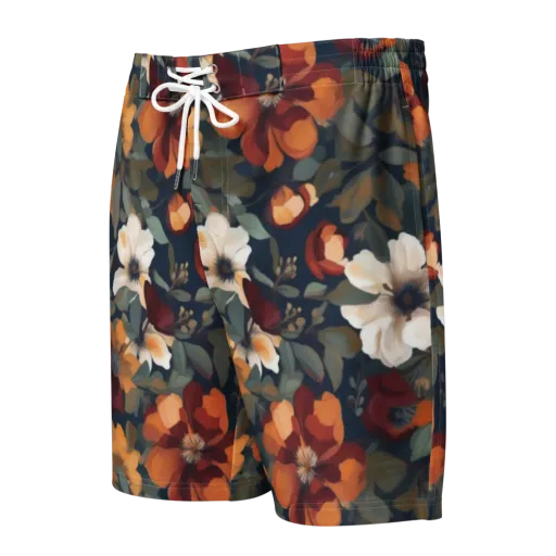 Autumn Velvet on a Men's Board Shorts