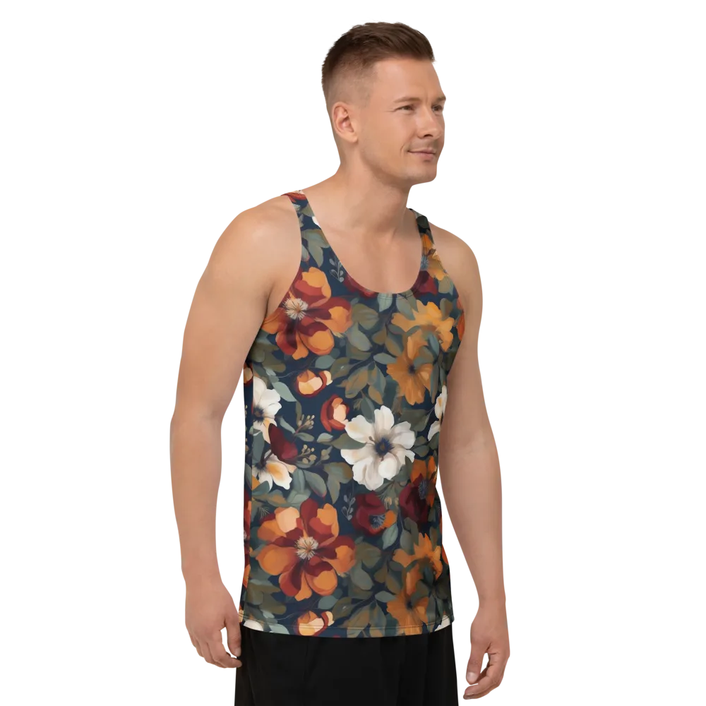 Autumn Velvet on Men's Tank Top — Right Front